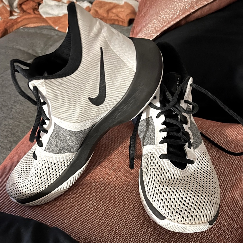 NIKE Air Precision II Men's White/Black 6.5